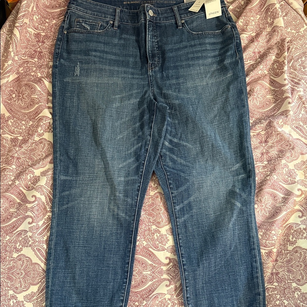 Chico's Classic Indigo Ankle Jeans​
